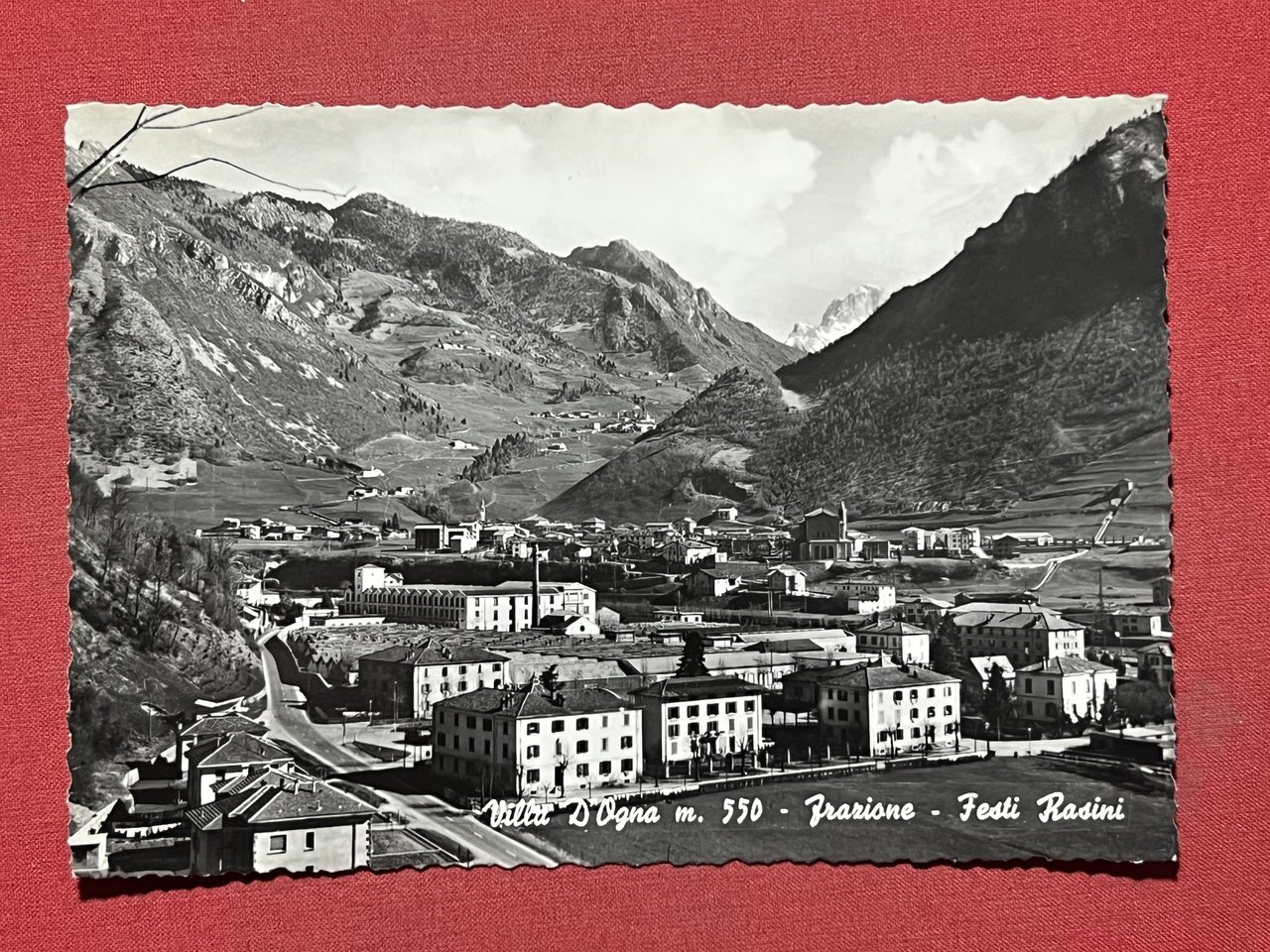 Cartolina - Villa D'Ogna ( Bergamo ) - Frazione - …