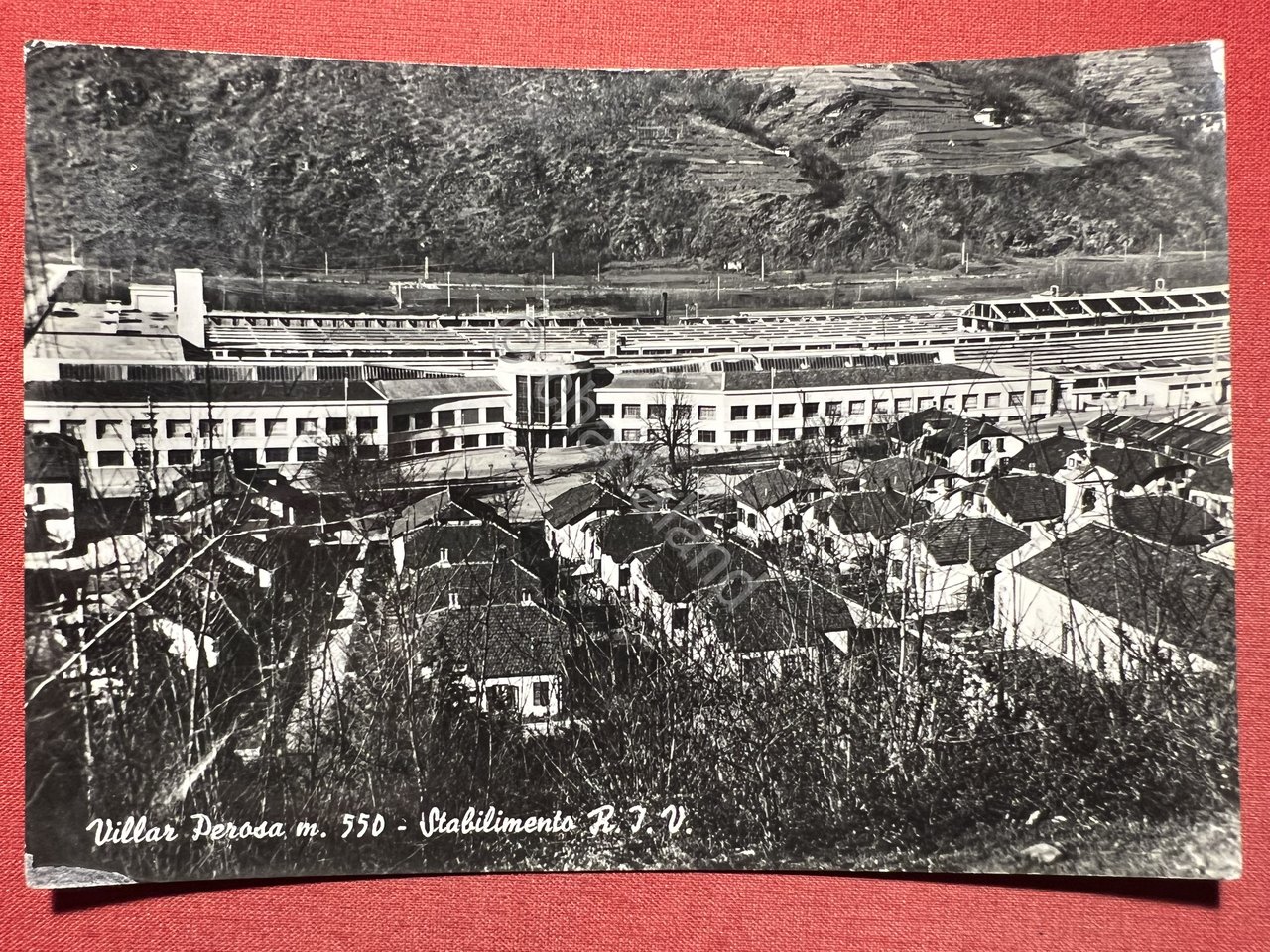 Cartolina - Villar Perosa ( Torino ) - Stabilimento R.I.V. …