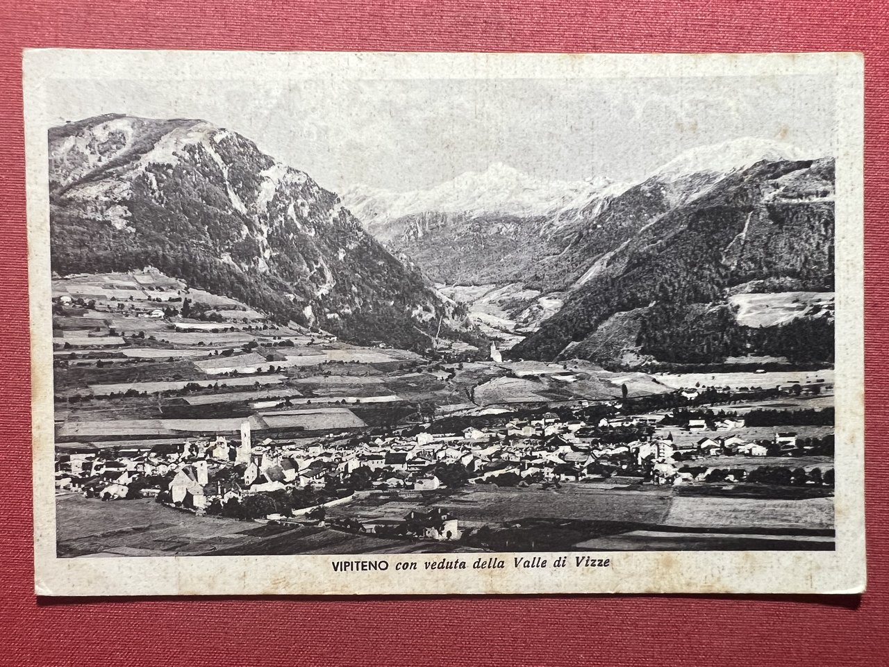 Cartolina - Vipiteno con Veduta della Valle di Vizze - …