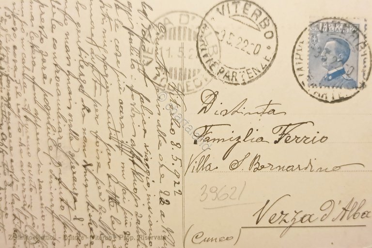 Cartolina - Viterbo - Piazza della Rocca ( Rocca Papale …