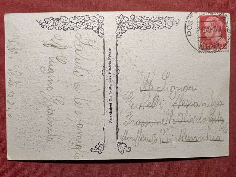 Cartolina - Vittorio Veneto (Treviso) - Panorama - 1940