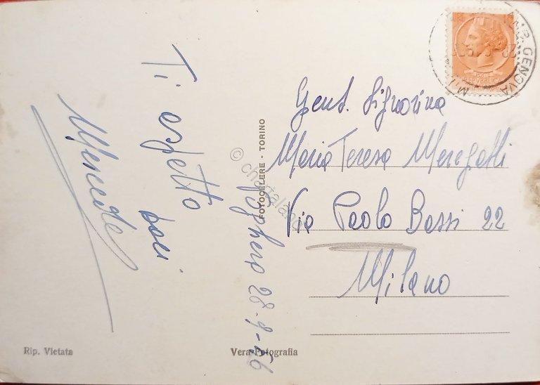 Cartolina - Voghera - Il Duomo - 1956