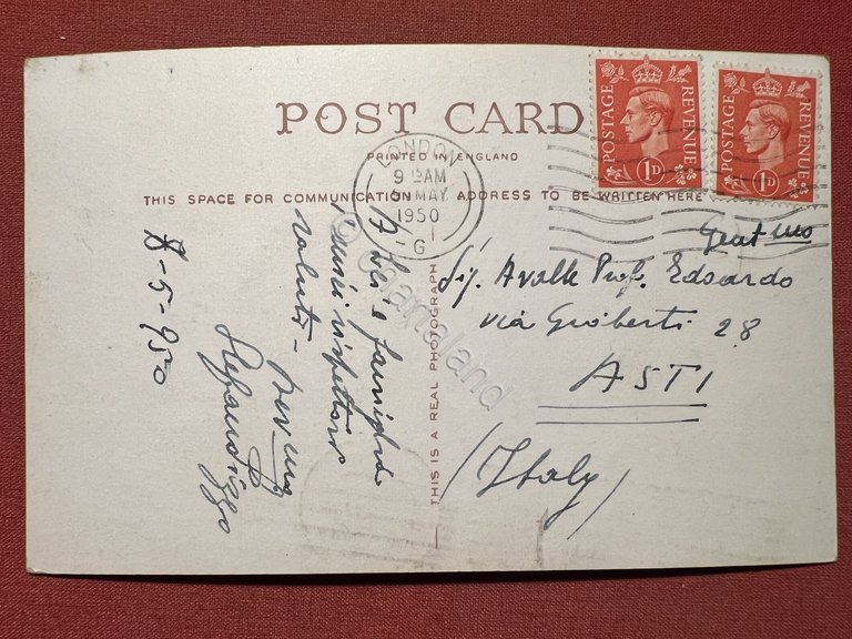 Cartolina - Wellington Arch and Piccadilly - London - 1950