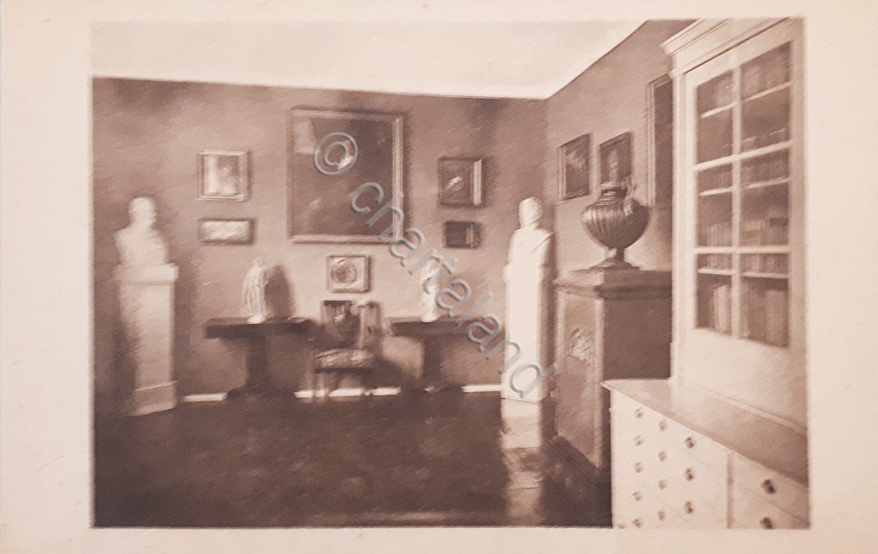 Cartolina - Wohnstube im Goethehaus - Weimar - 1900 ca.