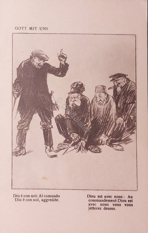 Cartolina - WWI - Prestito Nazionale - Gott mit Uns …