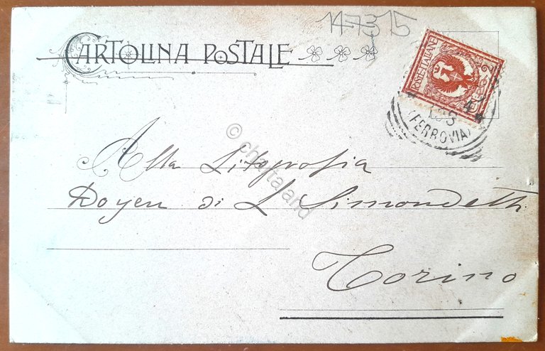 Cartolina 1° Regg.° d' Artiglieria da Costa - 1908 ca. | Immagine Gallery 2