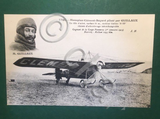Cartolina 1721 - Monoplan Clement Bayard - Pilote Par Gullaux …