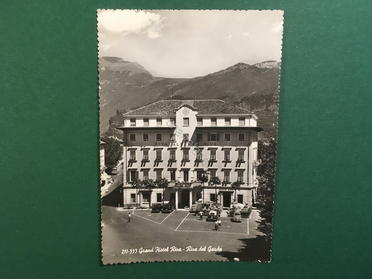 Cartolina 211 553 Grand Hotel Riva - Riva Del Garda …