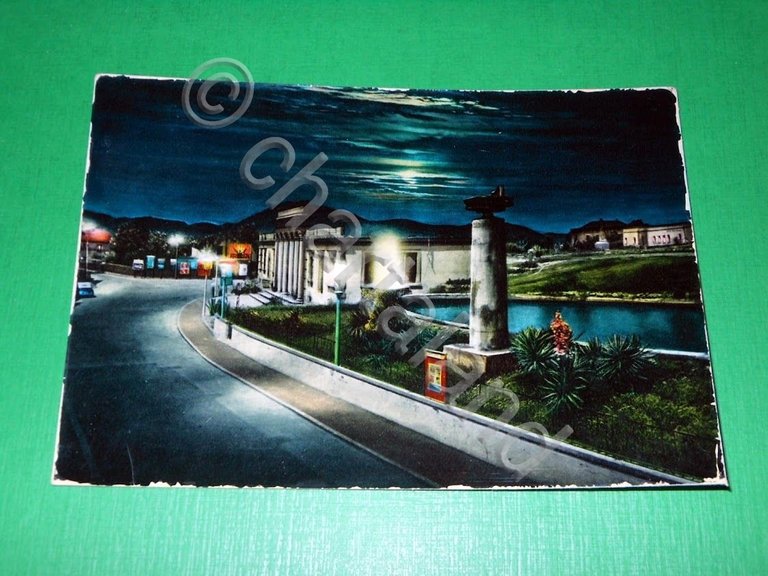 Cartolina Abano Terme - Colonna dell' Imperatore Francesco I e …