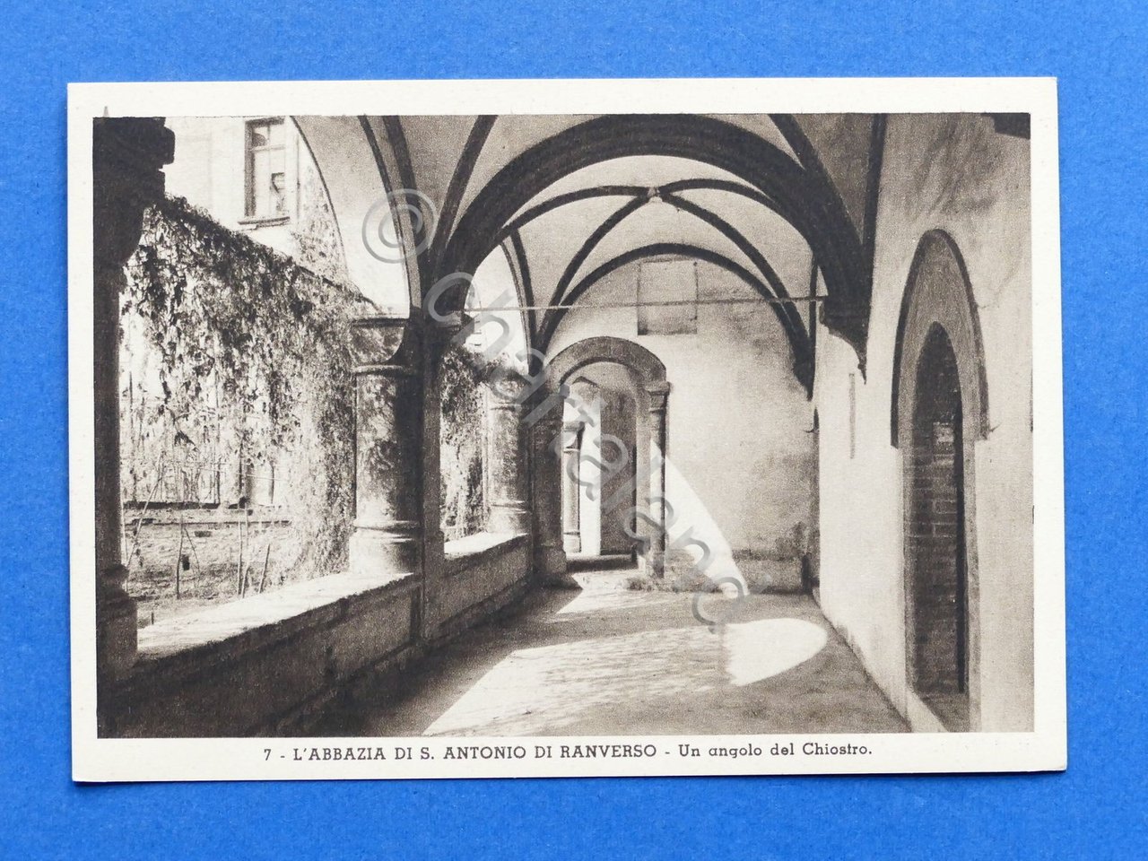 Cartolina Abbazia di S. Antonio di Ranverso - Un angolo …