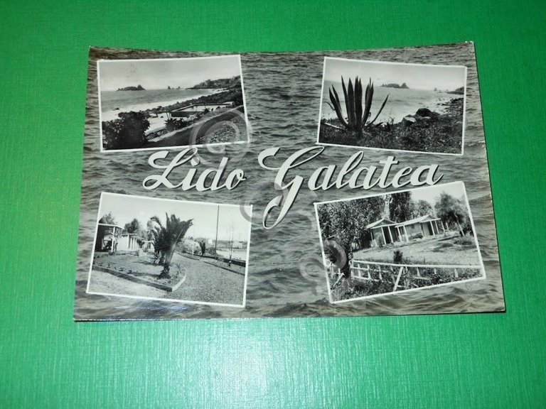 Cartolina Acitrezza ( Catania ) - Lido Galatea - Vedute …