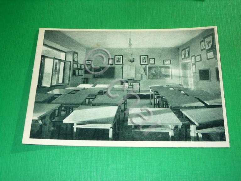 Cartolina Acqui - Istituto Immacolata - Aula di disegno 1940 …