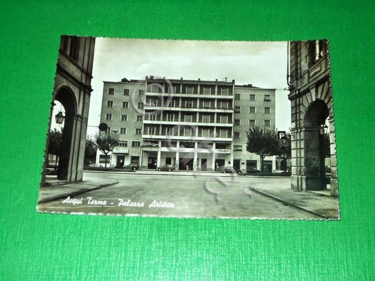 Cartolina Acqui Terme - Palazzo Ariston 1957 | Immagine Gallery 2