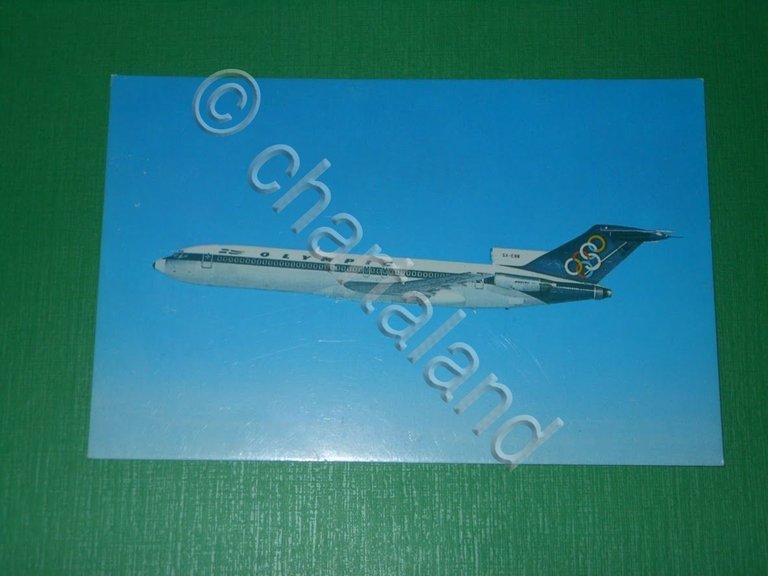 Cartolina Aeronautica Aviazione - Olympic Airways - Boeing 727-200 ( … | Immagine Gallery 2