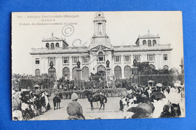 Cartolina Africa - Afrique Senegal - Dakar - Palais du …