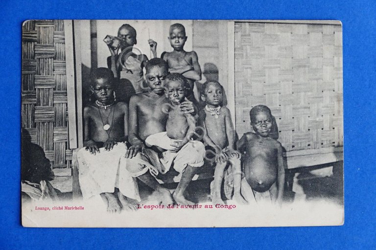 Cartolina Africa - L'espoir de l'avenir au Congo