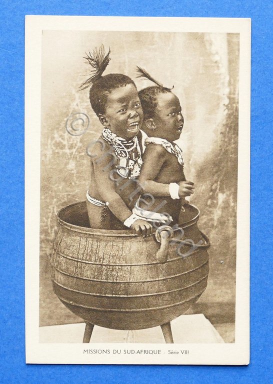Cartolina Africa - Missions du Sud-Afrique - Serie VIII - …