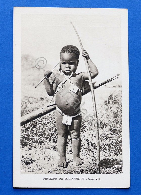 Cartolina Africa - Missions du Sud-Afrique - Serie VIII - …