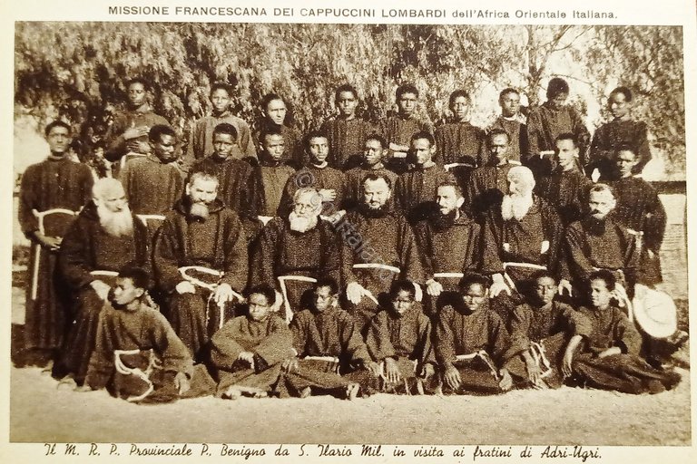 Cartolina Africa Orientale Italiana - M. R. P. Provinciale P. …