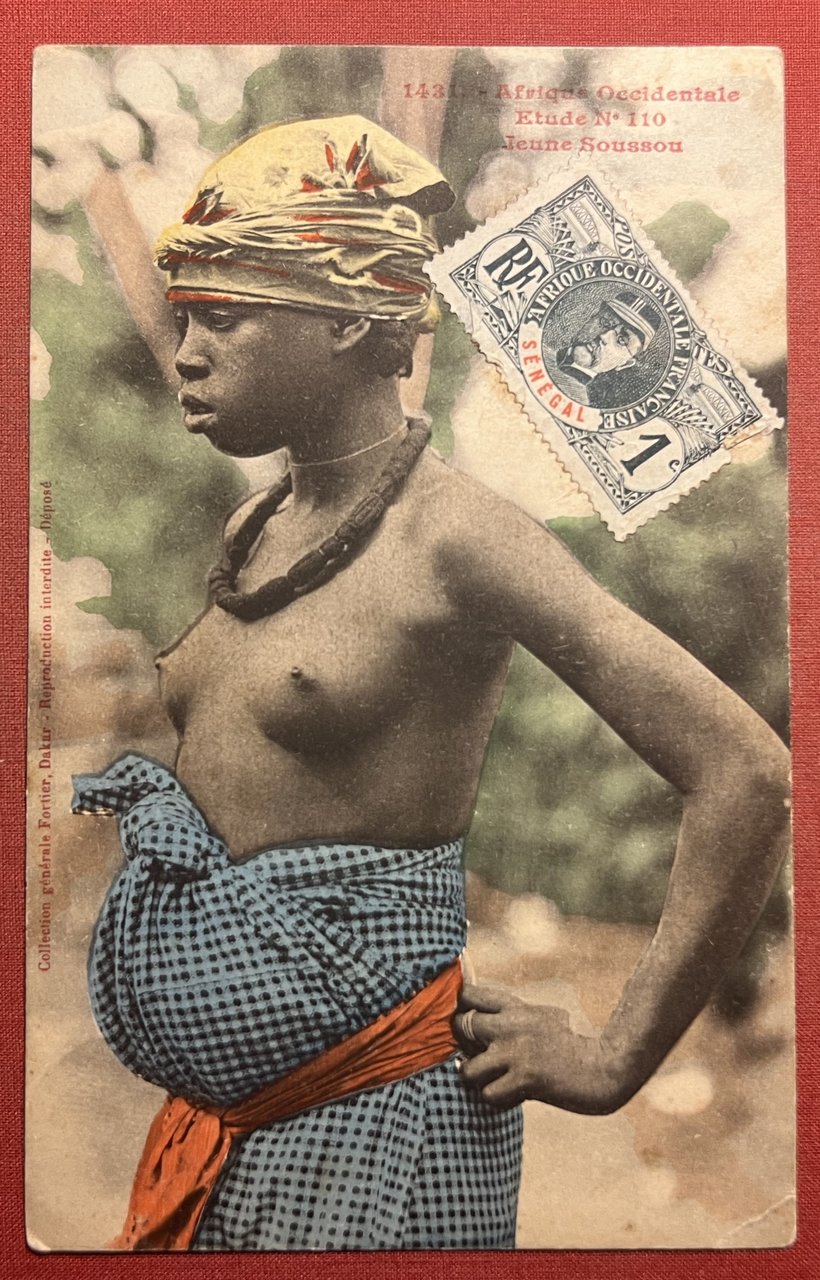 Cartolina Afrique Occidentale - Jeune Soussou - Etude 110 - …
