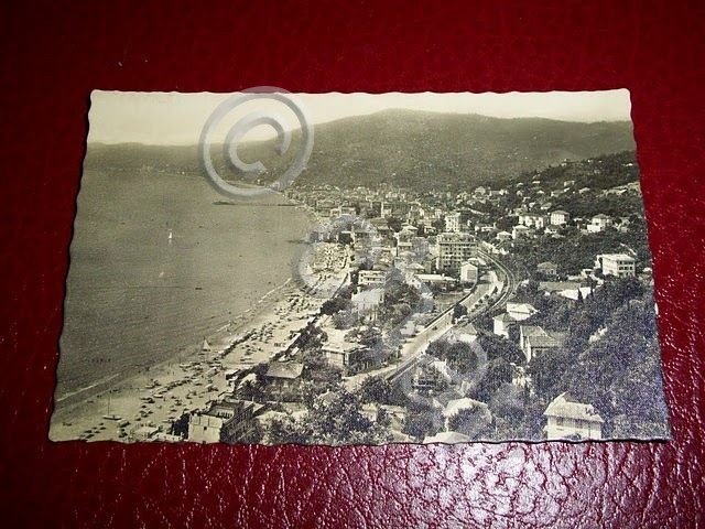 Cartolina Alassio - Panorama da levante 1943