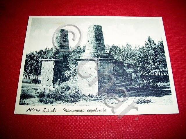 Cartolina Albano Laziale - Monumento Sepolcrale 1935 ca