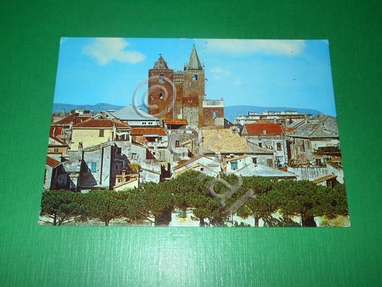 Cartolina Albenga - Scorcio panoramico 1975