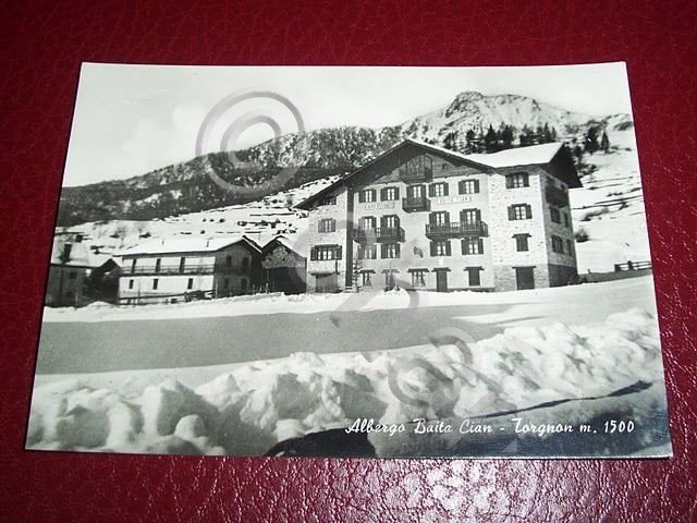 Cartolina Albergo Baita Cian - Torgnon 1950 ca | Immagine Gallery 2