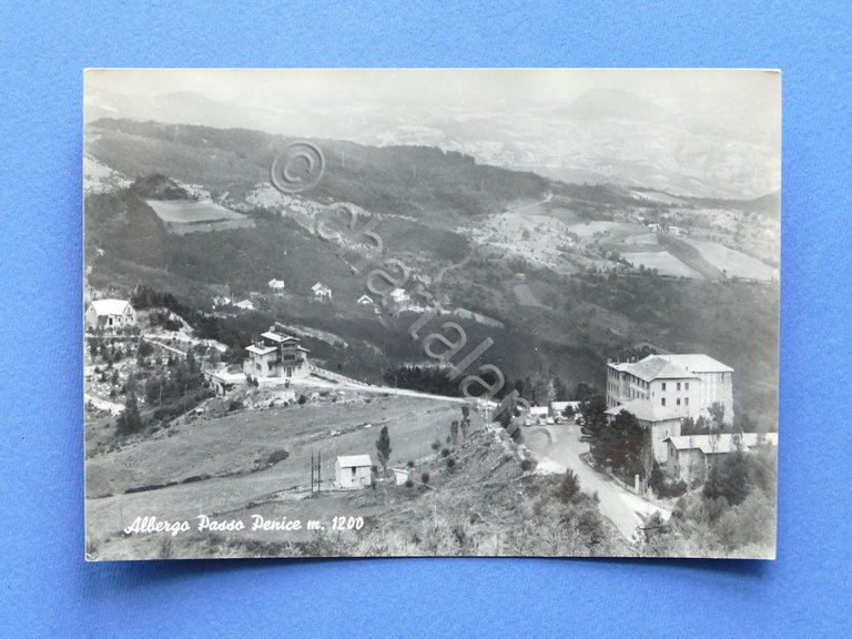 Cartolina Albergo Passo Penice - 1955 ca.