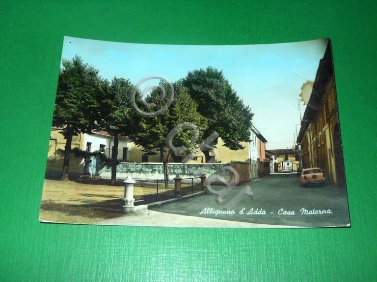 Cartolina Albignano d' Adda - Casa Materna 1960 ca