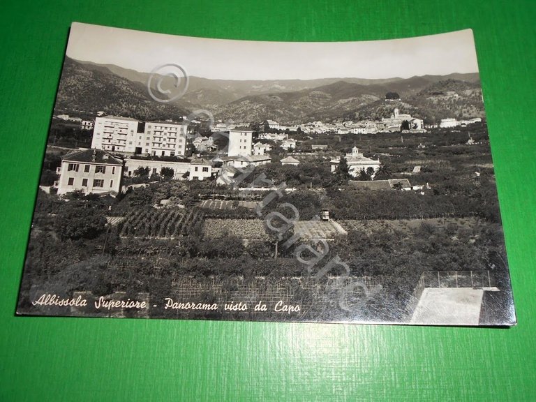 Cartolina Albissola Superiore - Panorama visto da Capo 1955. | Immagine Gallery 2