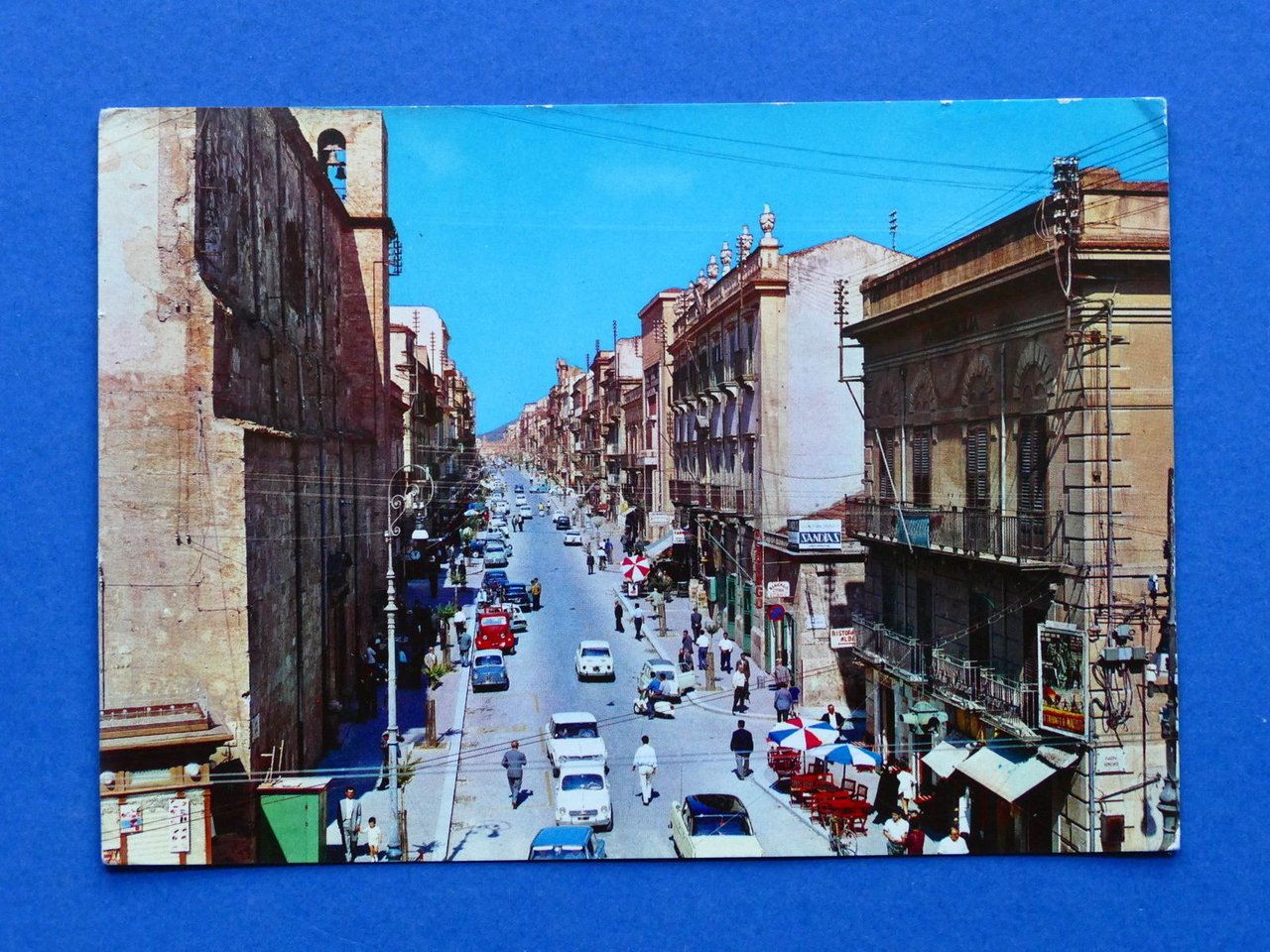 Cartolina Alcamo - Corso 6 Aprile - 1969