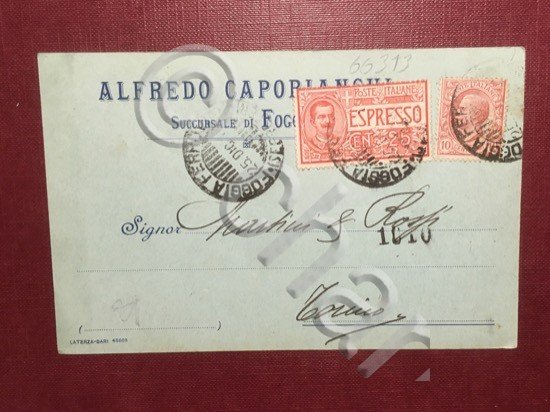 Cartolina Alfredo Capobianchi - Telegrammi - 1918