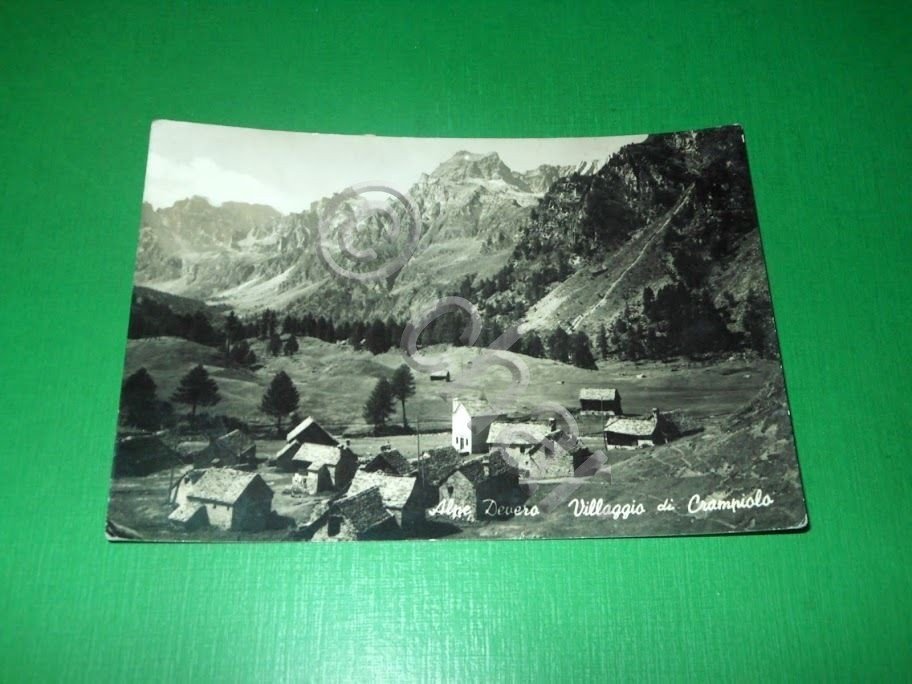 Cartolina Alpe Devero - Frazione Crampiolo - Scorcio del villaggio …