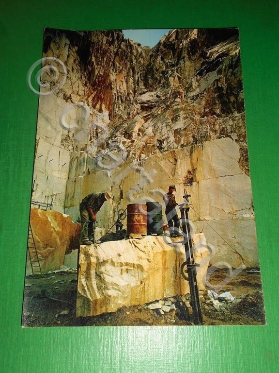 Cartolina Alpi Apuane ( Massa ) - Cave di Marmo …