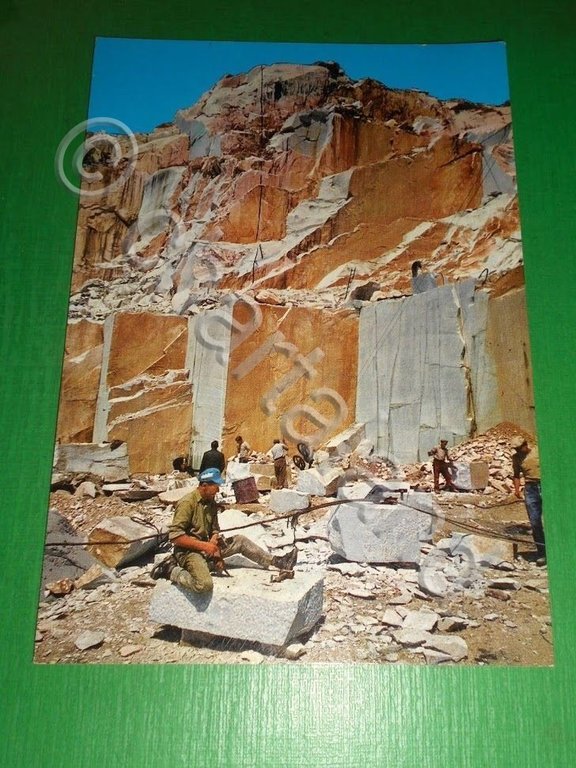 Cartolina Alpi Apuane ( Massa ) - Cave di Marmo …