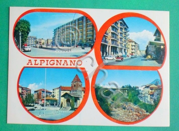 Cartolina Alpignano - 1966