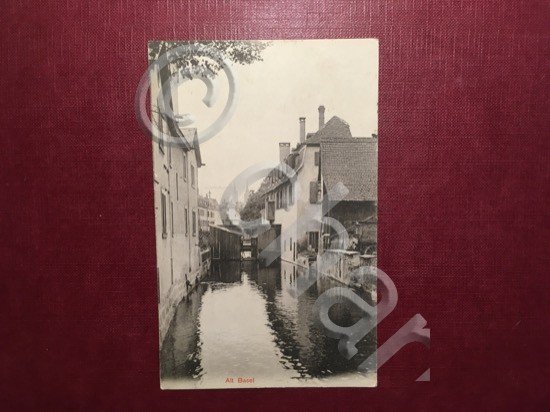 Cartolina Alt Basel - 1908