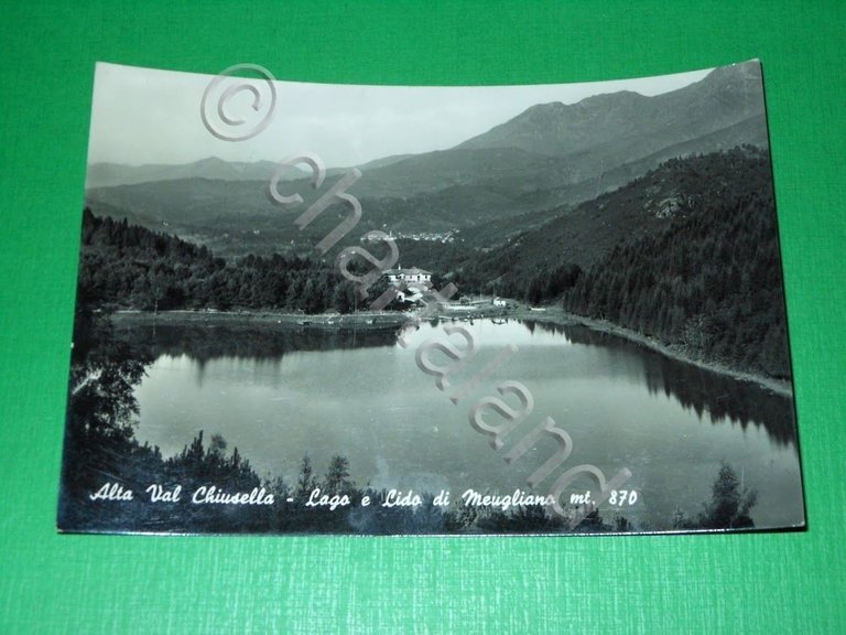 Cartolina Alta Val Chiusella - Lago e Lido di Meugliano …
