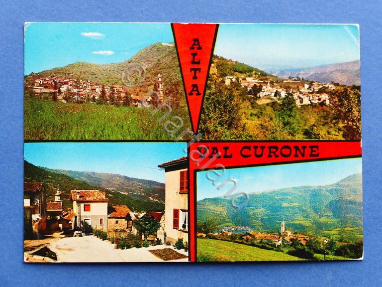 Cartolina Alta Val Curone - 1975.
