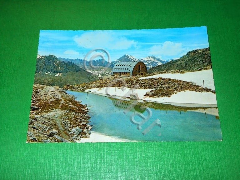 Cartolina Alta Valsavaranche - Rifugio Vittorio Emanuele 1967
