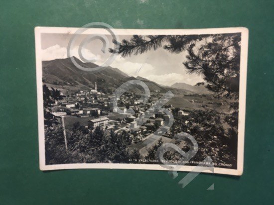 Cartolina Alta Valserina - Clusone - Panorama Da Crosio - …