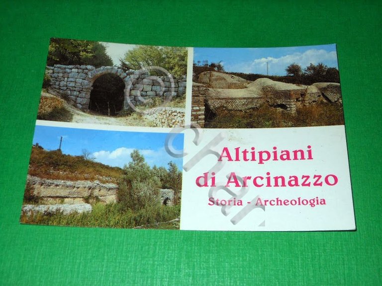 Cartolina Altipiani di Arcinazzo - Vedute diverse 1995
