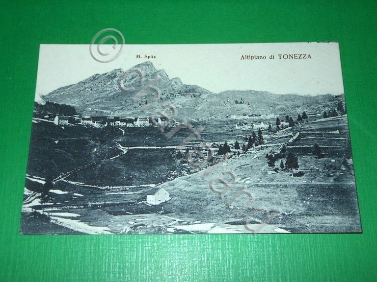 Cartolina Altipiano di Tonezza - Veduta generale 1920 ca.