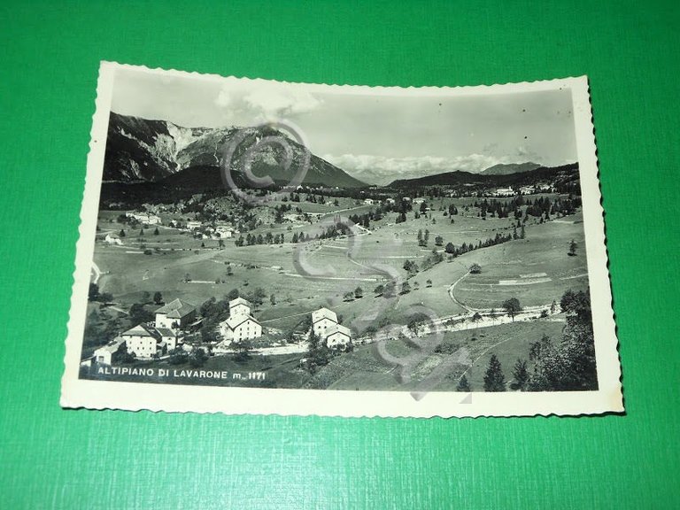 Cartolina Altopiano di Lavarone - Panorama 1951.