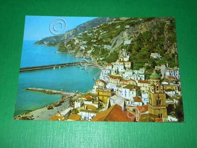 Cartolina Amalfi - Panorama dall' alto 1964