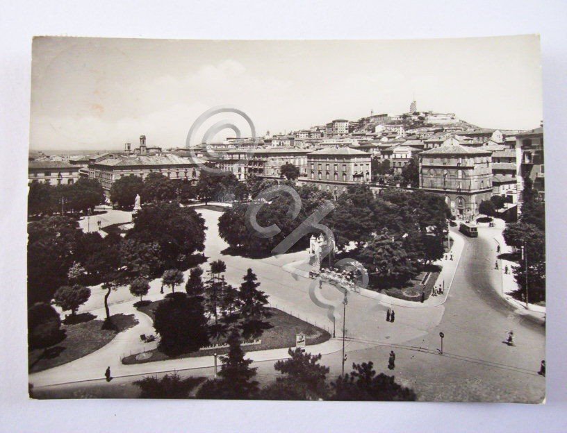 Cartolina Ancona - Piazza Cavour 1954 | Immagine principale