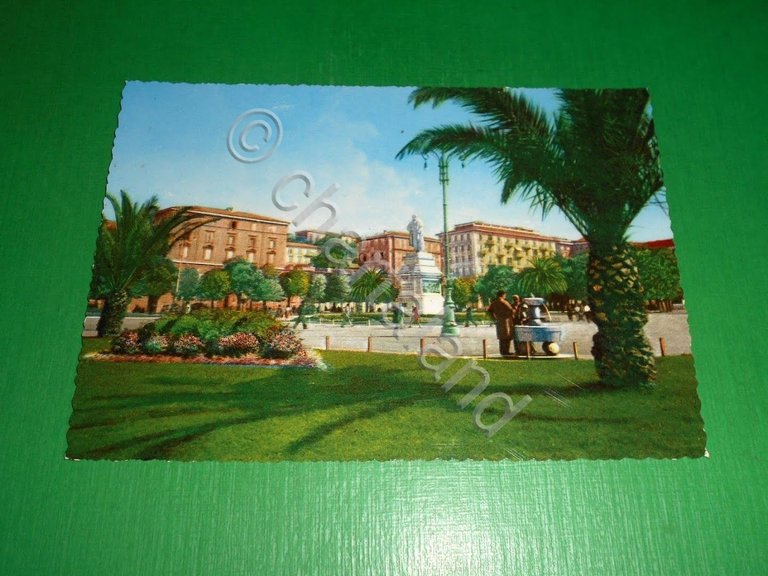 Cartolina Ancona - Piazza Cavour 1960 ca