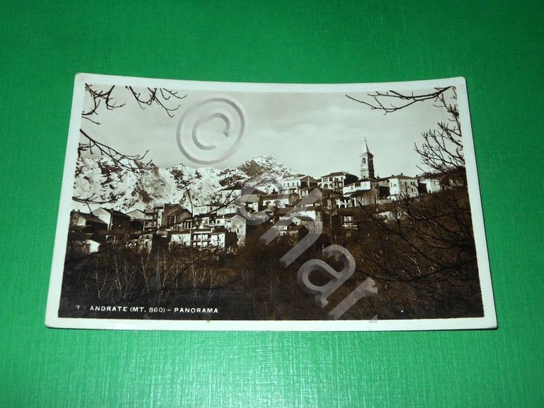 Cartolina Andrate - Panorama - 1935