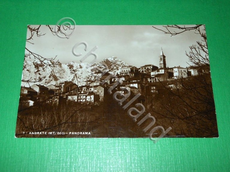 Cartolina Andrate - Panorama 1935
